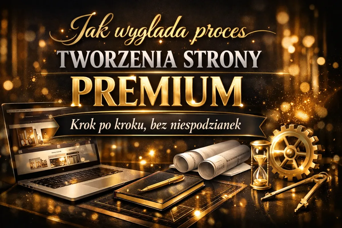 Jak wygląda proces tworzenia strony premium – krok po kroku, bez niespodzianek