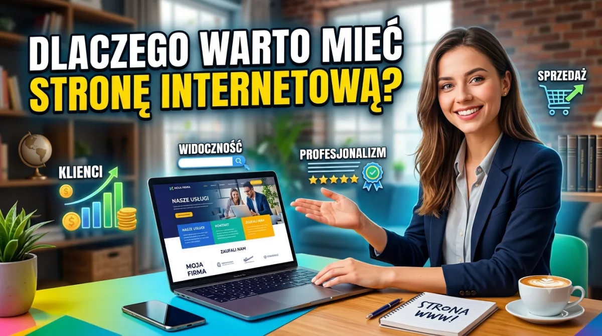 Dlaczego warto mieć stronę internetową?