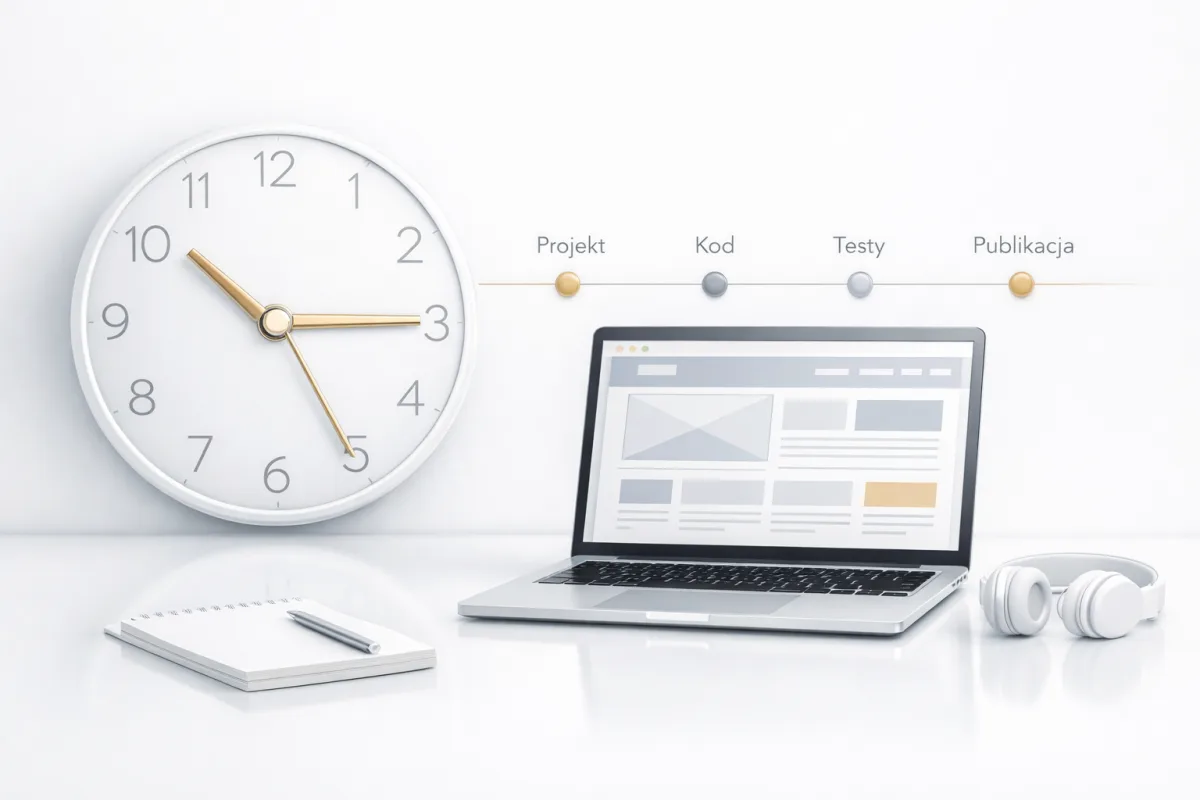 Ile trwa stworzenie strony internetowej premium? Realny harmonogram, nie marketingowe obietnice